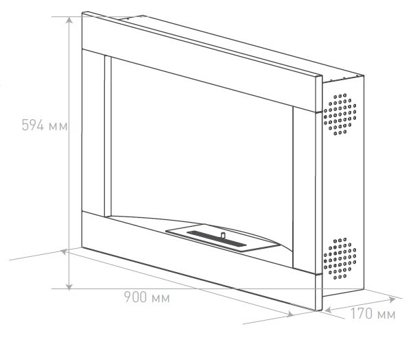 Биокамин Silver Smith Plazma