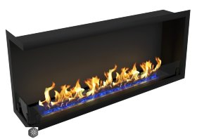 Биокамин ZeFire угловой Standart 1100 левый