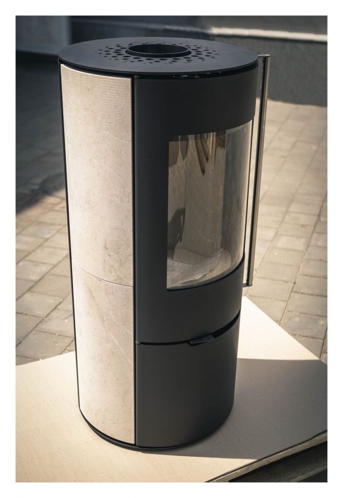 Печь-камин Астов R1 в камне