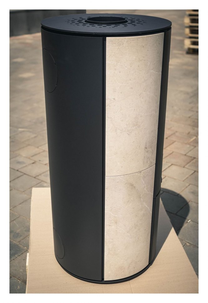 Печь-камин Астов R1 в камне