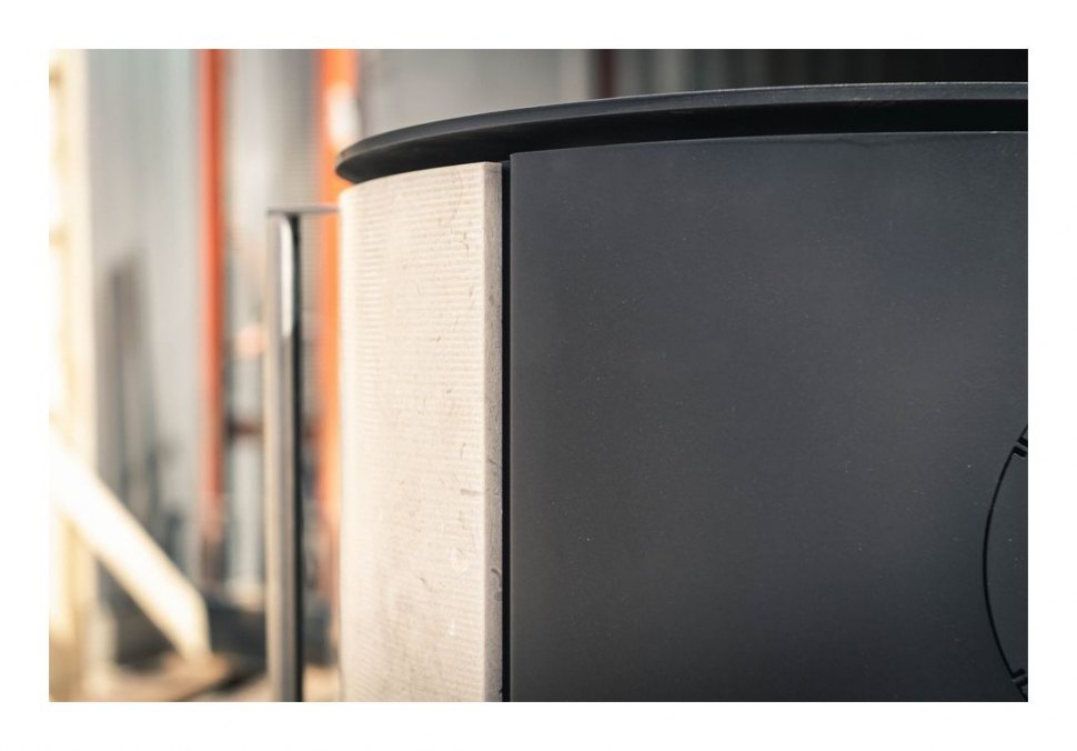 Печь-камин Астов R1 в камне