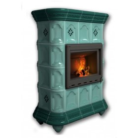 Каминная облицовка КимрПечь Истра пристенная Волна