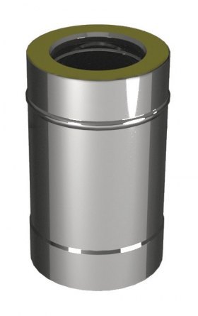 Труба L250 D160/260, AISI 321/оцинкованная сталь (Вулкан)