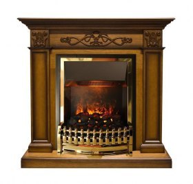 Каминокомплект Verona - Дуб антик с очагом Atherton