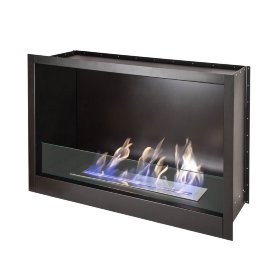 Ниша для биокамина Silver Smith Capsula Glass