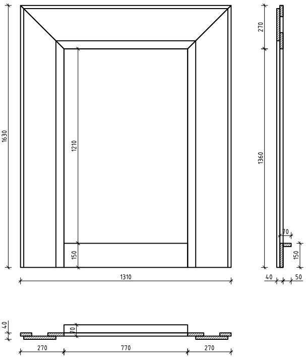 Каминная облицовка Sunhill Amsterdam