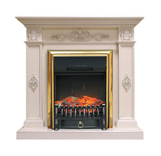 Портал Derby белый дуб под очаги Majestic FX / Fobos FX