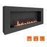 Биокамин SteelHeat WALL GRAND 1500 черный (Стандарт)