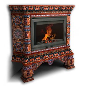 Каминная облицовка КимрПечь Кострома угловая Сентябрь