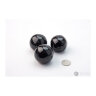 Декоративные керамические камни-шары черные 14 шт (ZeFire)