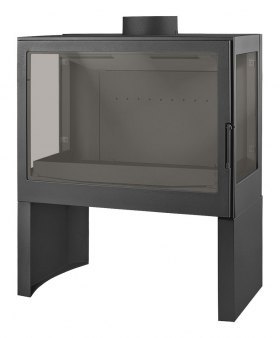 Печь LCI 7 GFLR Stove, два боковых стекла (Liseo Castiron)