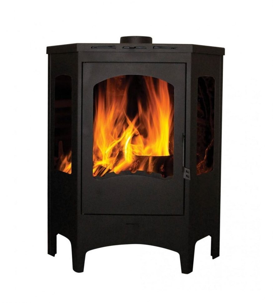 Печь-камин ЭкоКамин Бавария Панорама угловая (РК 190)