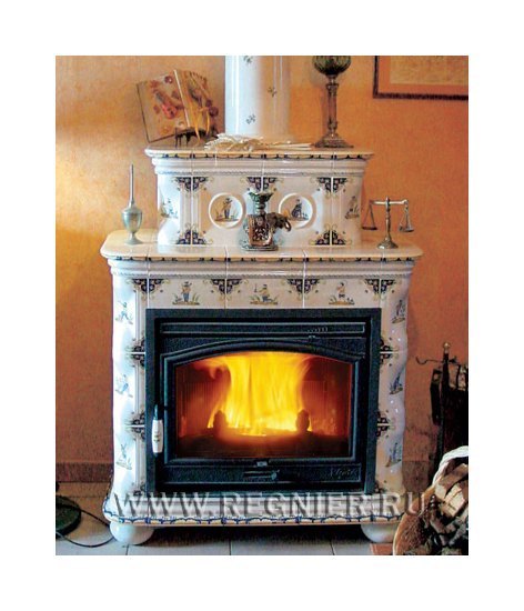 Изразцовая печь камин Regnier Аннабель / Annabelle