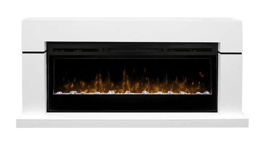 Каминокомплект Lindos (линейный) с очагом Prism BLF5051