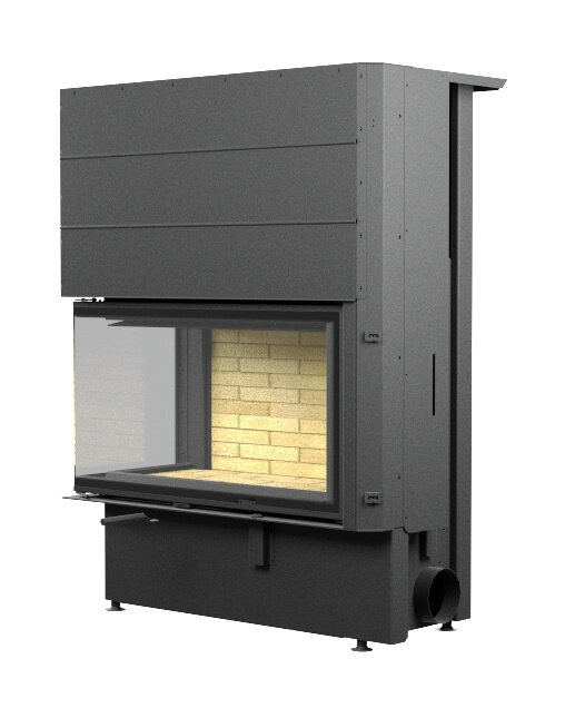 Каминная топка АСТОВ П2С 10057 (левая)