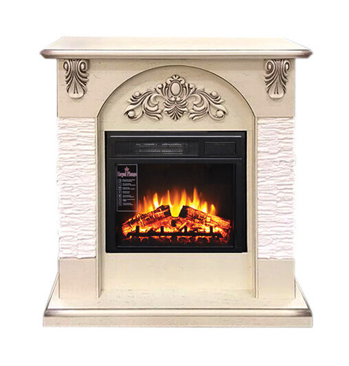 Портал Chester (слоновая кость) под очаг Vision 18 LED FX