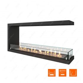 Биокамин торцевой SteelHeat Leader 1100 (Стандарт)