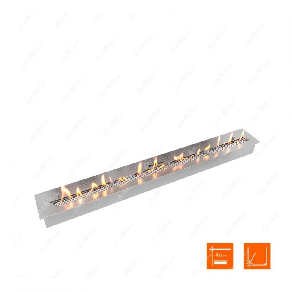 Биокамин торцевой SteelHeat Leader 1100 (Стандарт)