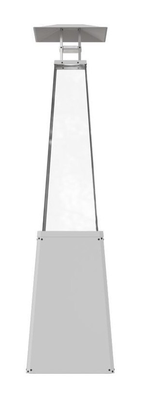 Газовый нагреватель Kratki UMBRELLA BS B/S без стоек (белый)