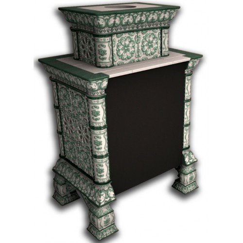 Каминная облицовка КимрПечь Кострома пристенная двухъярусная Май