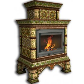 Каминная облицовка КимрПечь Кострома центральная двухъярусная Июнь