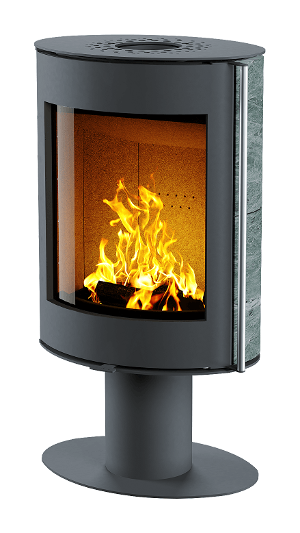 Печь-камин Астов OVAL Талькомагнезит