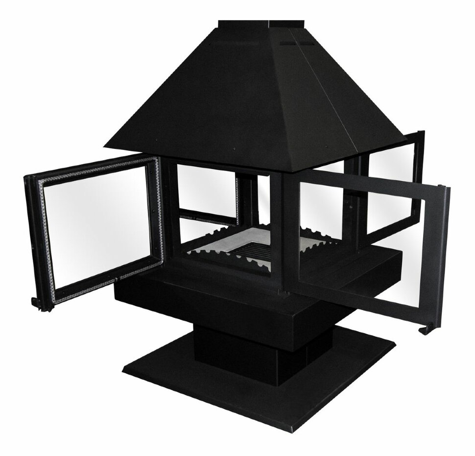 Камин ЭкоКамин Эклипс островной 4D