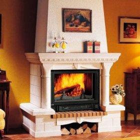 Каминная облицовка Supra Turenne Blanc, белый