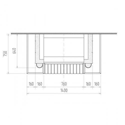 Каминная облицовка Supra Turenne Blanc, белый