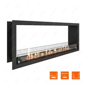 Биокамин сквозной SteelHeat Leader 1100 (Стандарт)