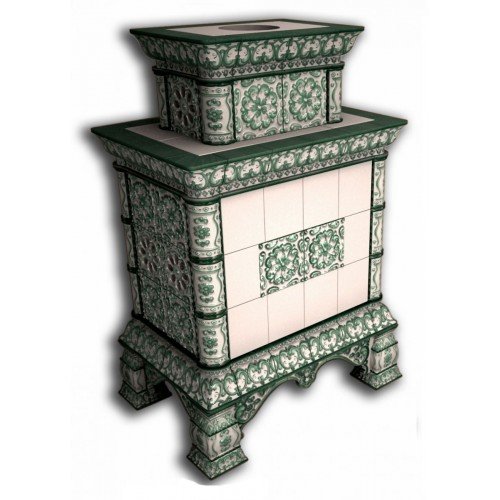 Каминная облицовка КимрПечь Кострома центральная двухъярусная Май