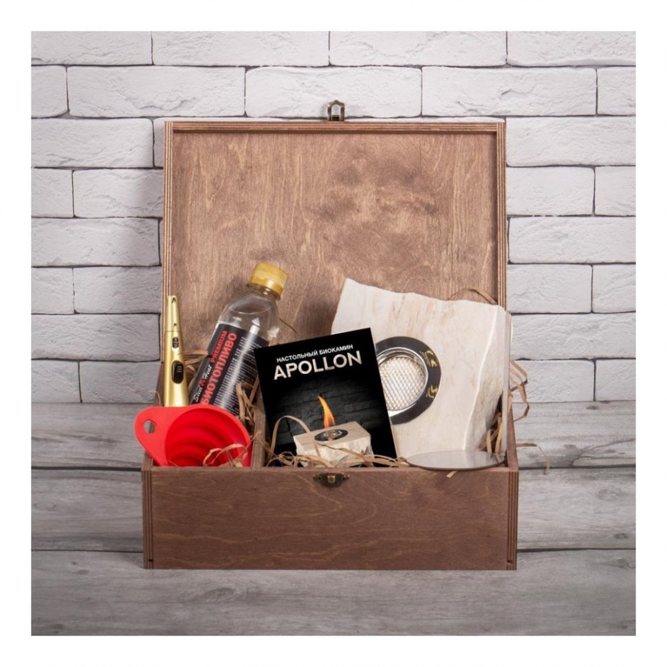 Подарочный набор SteelHeat PREMIUM BOX APOLLON + деревянная коробка + стартовый комплект