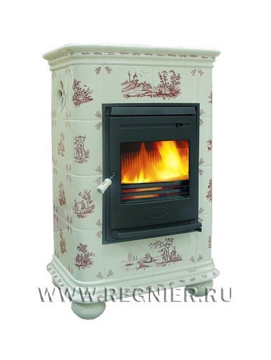Изразцовая печь камин Regnier Жюстин / Justine