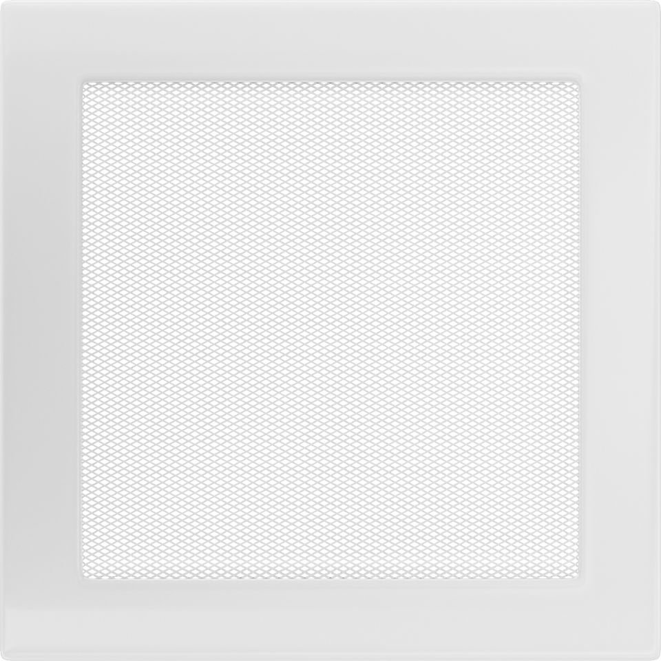 Решетка вентиляционная белая 22х22