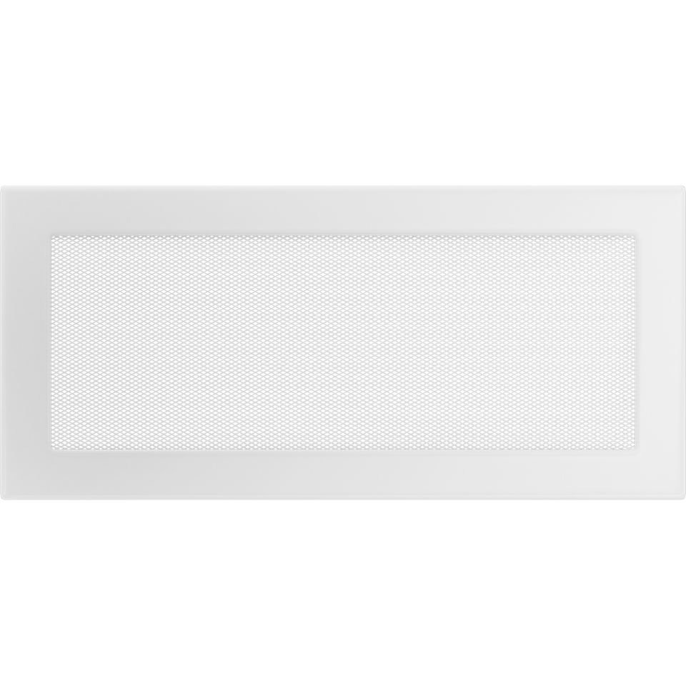 Решетка вентиляционная белая 17х37