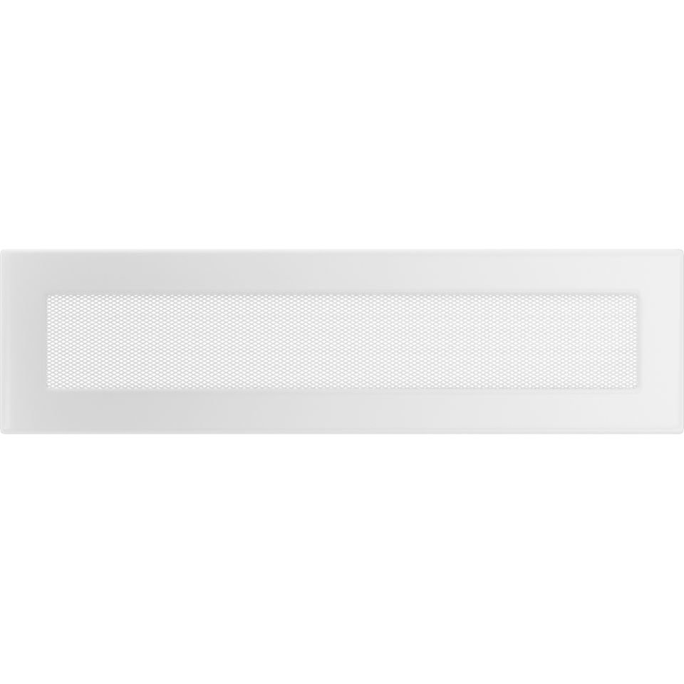 Решетка вентиляционная белая 11х42