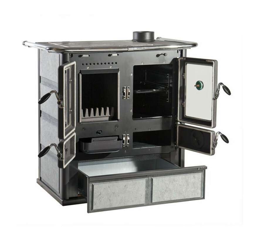 Чугунная отопительно варочная печь La Nordica Rosa Petra