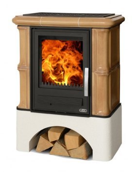 Кафельная печь-камин ABX Bavaria K (прямой цоколь)