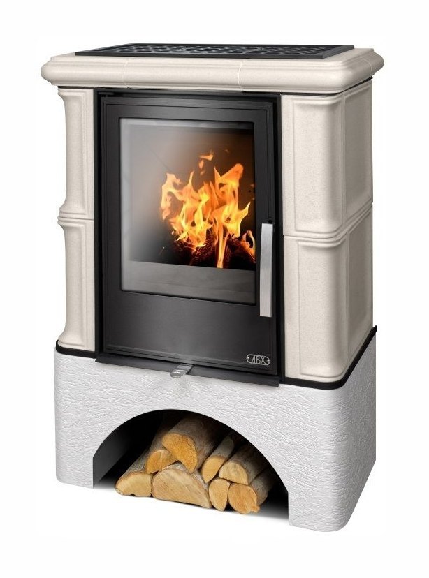 Кафельная печь-камин ABX Bavaria K (прямой цоколь)