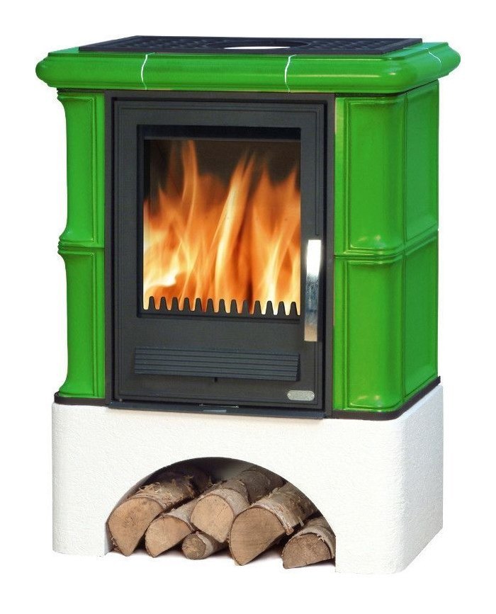 Кафельная печь-камин ABX Bavaria K (прямой цоколь)