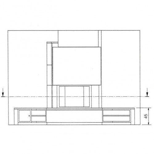 Каминная облицовка Fugar Blume c 2-мя банк. (Блум)