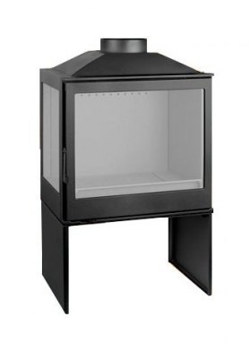Печь LCI 5 GFL Stove, стекло слева (Liseo Castiron)