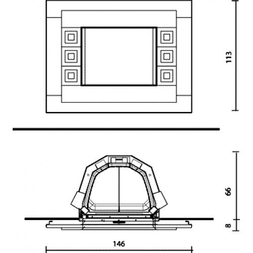 Каминная облицовка EdilKamin Pampas