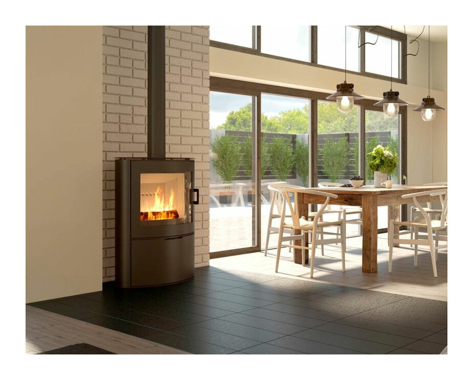 Печь-камин Kratki Koza AB S/2 (сталь)