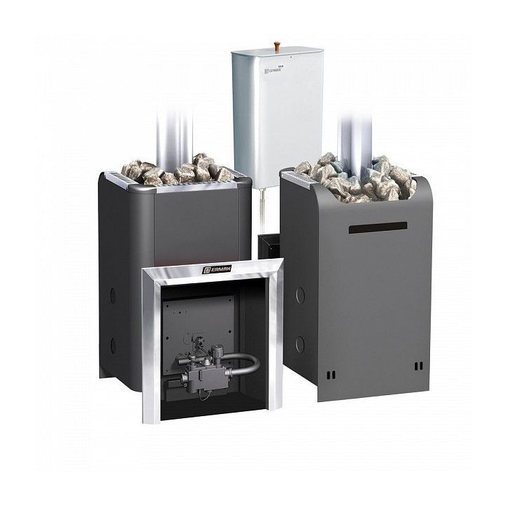 Газовая печь Ермак Уралочка 16 с Автоматикой (Сталь)