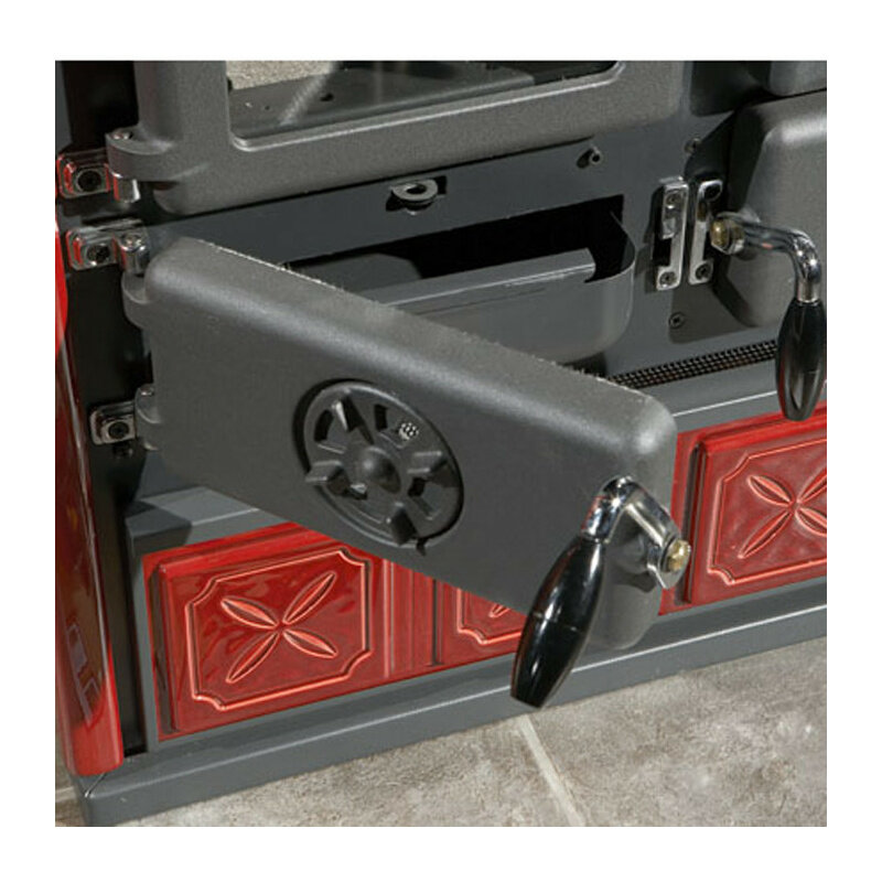 Чугунная отопительно варочная печь La Nordica Rosetta Maiolica