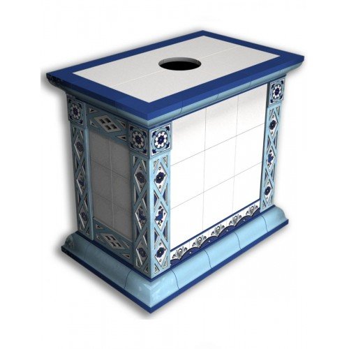 Каминная облицовка КимрПечь Билибин центральная Зима