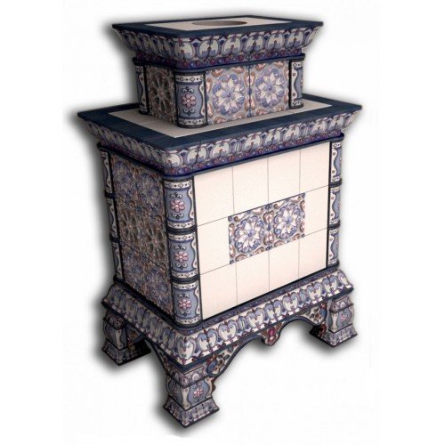 Каминная облицовка КимрПечь Кострома центральная двухъярусная Март