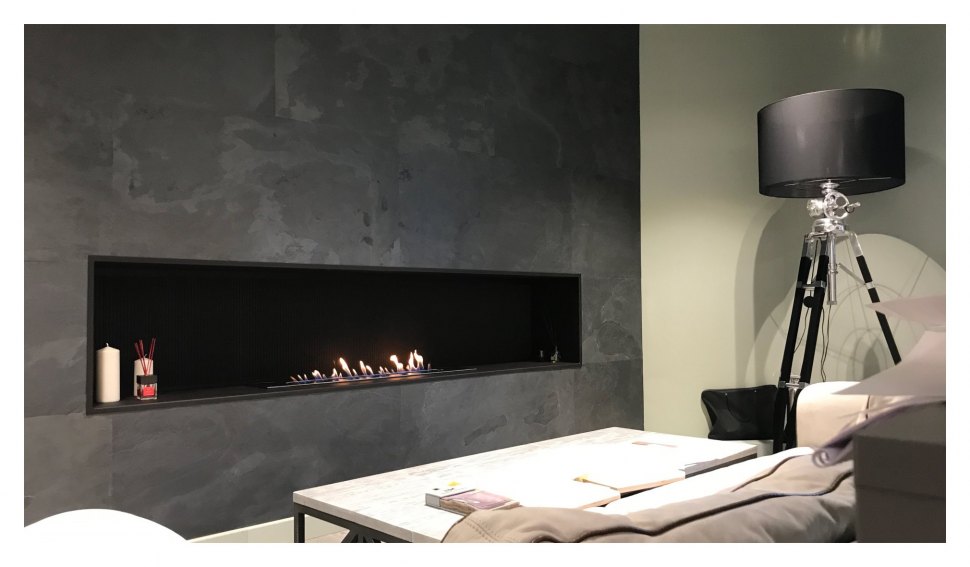 Автоматический биокамин GlammFire EvoPlus 800 (с АКБ)(горелка), с пультом ДУ