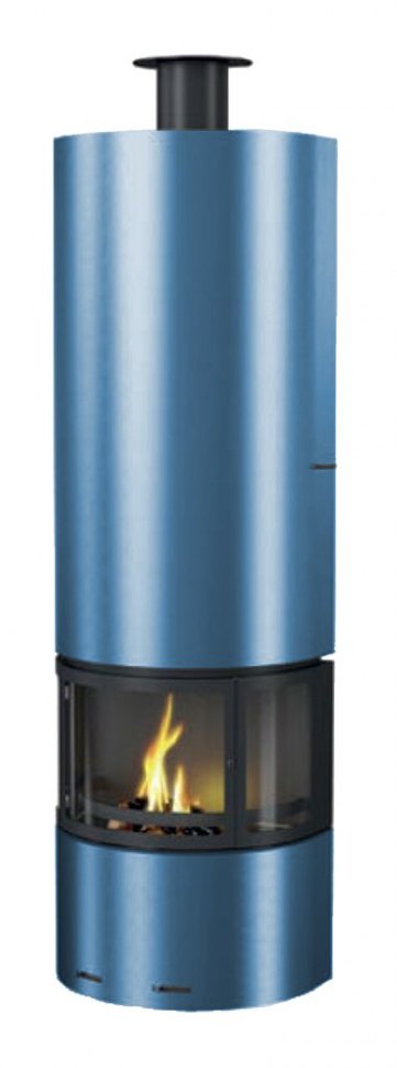 Камин DIAMANTE FRONTAL RAL, со стеклом (Traforart)